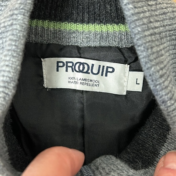 Proquip Pullover Sweater 100% wool. Water repellent. Nylon lined - Picture 5 of 5